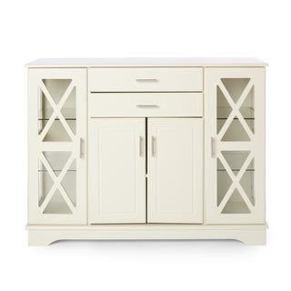 Simple Living Antique White Kendall Buffet